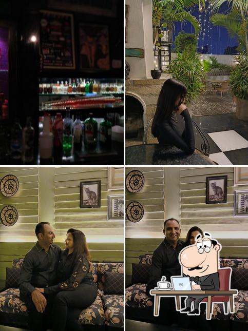 Take a seat at one of the tables at The Garden Restaurant (TGR)