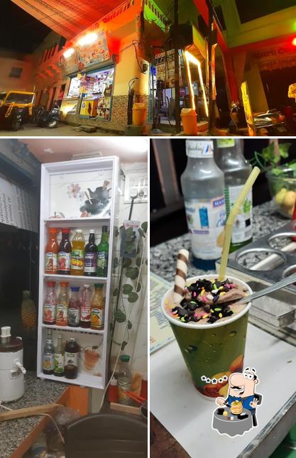 Check out the picture showing food and exterior at RC SODA SHOP AND DRINKS