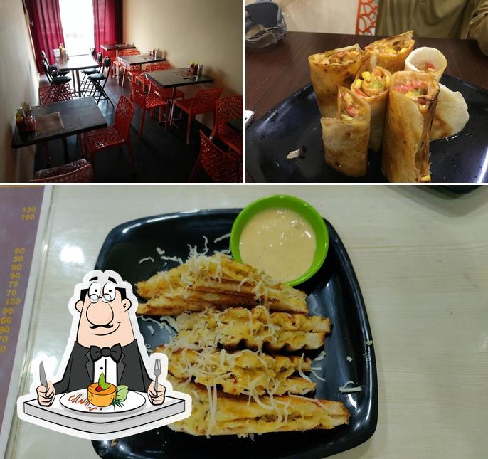 VALLABH CAFE is distinguished by food and interior