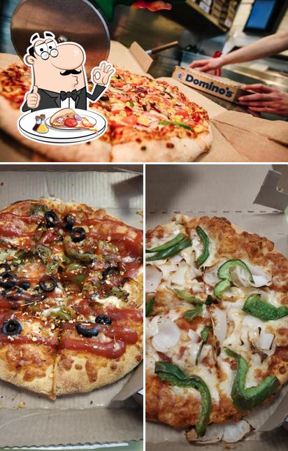 At Domino's Pizza Sodala, Jaipur, you can enjoy pizza