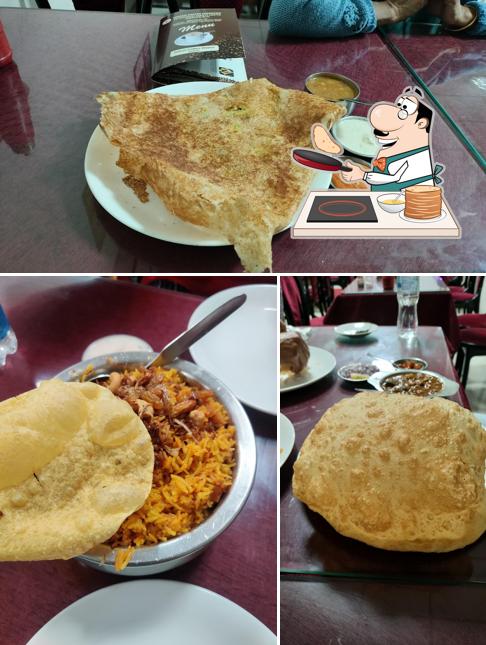 Pancakes at Indian Coffee House