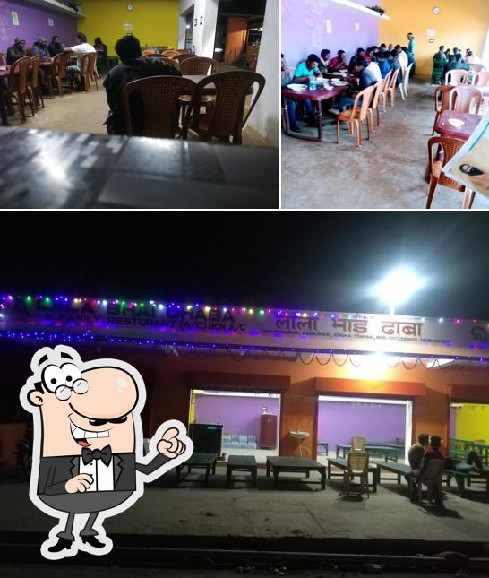 The interior of Lala Bhai Restaurant