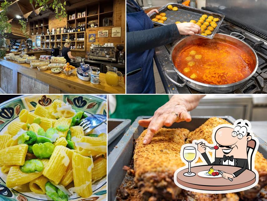 Platti al Osteria della Posta