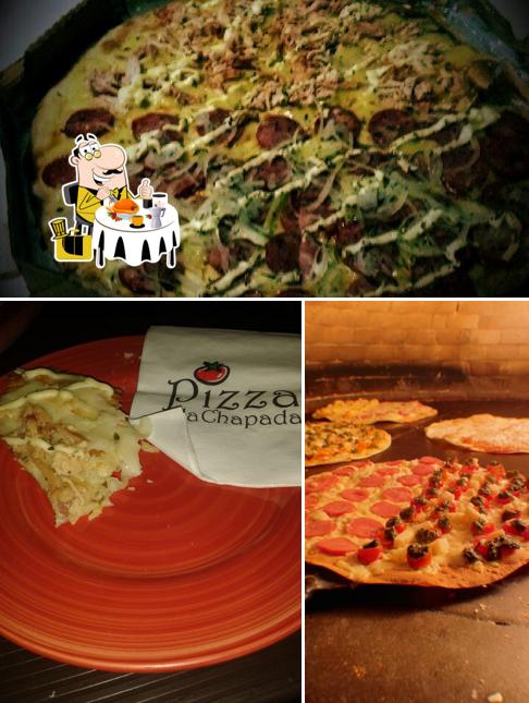 Comida em Pizza da Chapada