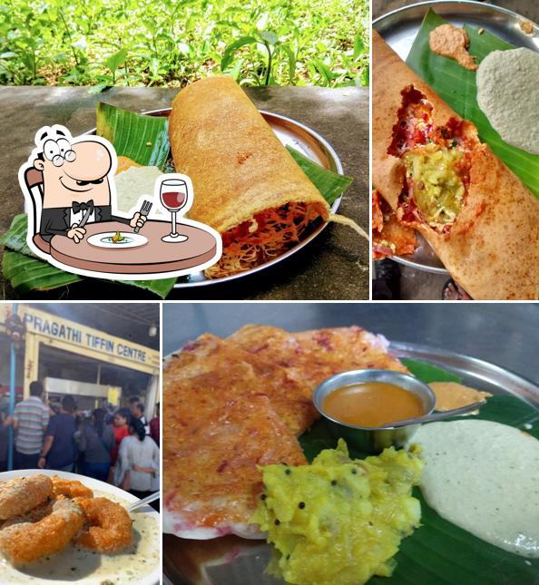Food at Pragathi Tiffin Center