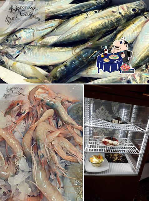 Scegli tra i molti pasti di mare offerti a Dea Calipso