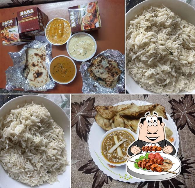 Food at Baba Chicken Brs Nagar