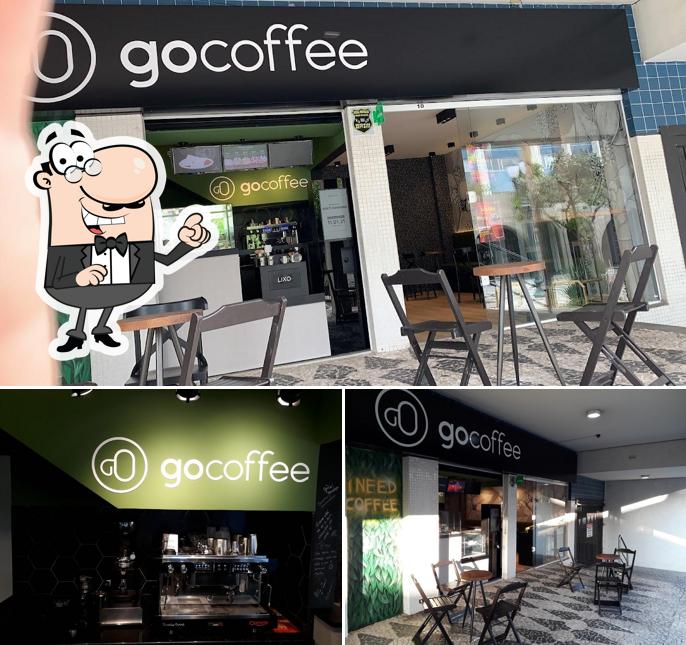 Veja imagens do interior do Go Coffee - Água Verde