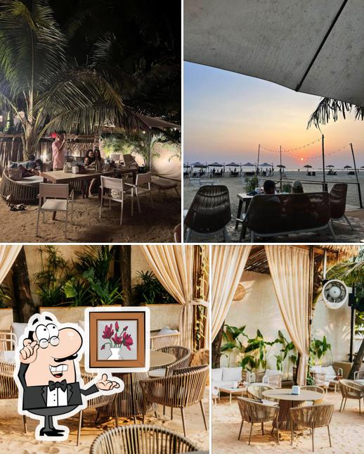 Goafornia Beach Lounge, Morjim Goa