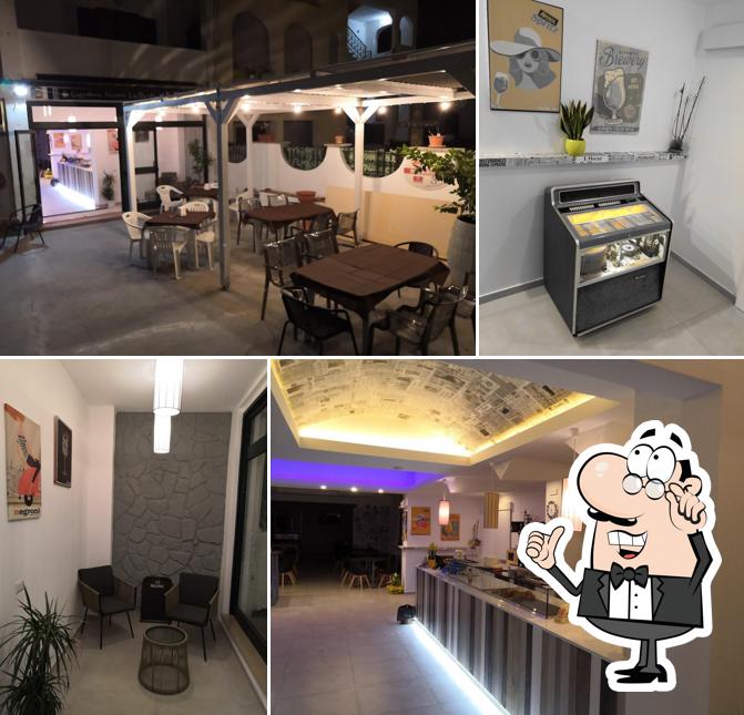 Dai un'occhiata agli interni di La Ruota caffetteria pizzeria