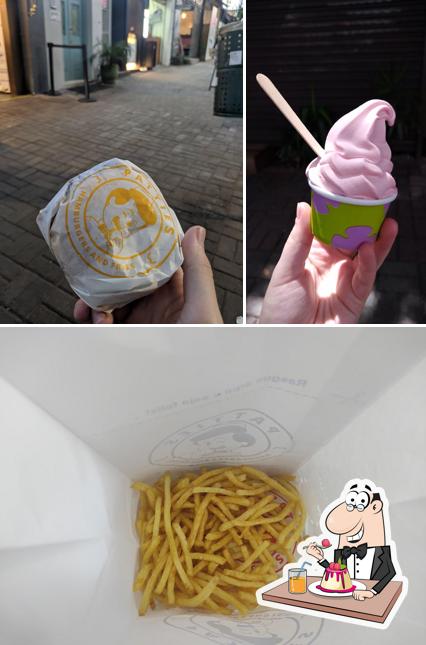 Patties - Pinheiros serve uma variedade de sobremesas