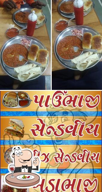 Food at Raj Sohil Pavbhaji & Sandwich