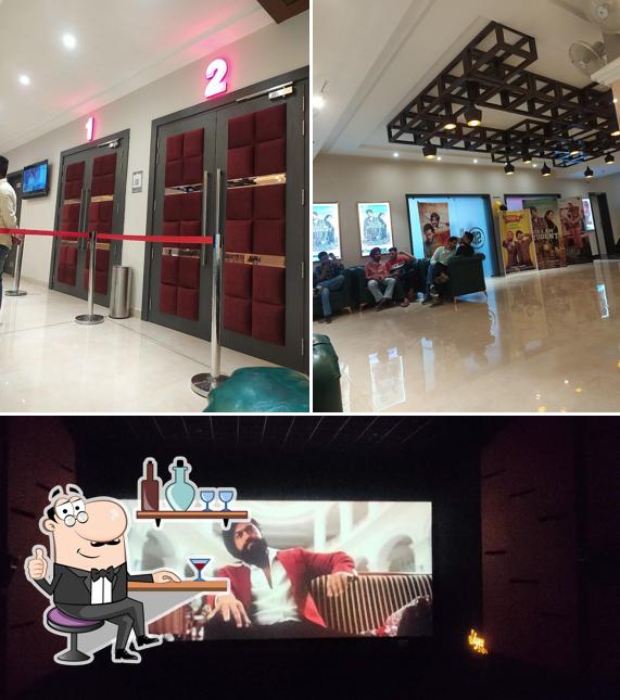 The interior of Skyee Cinemas