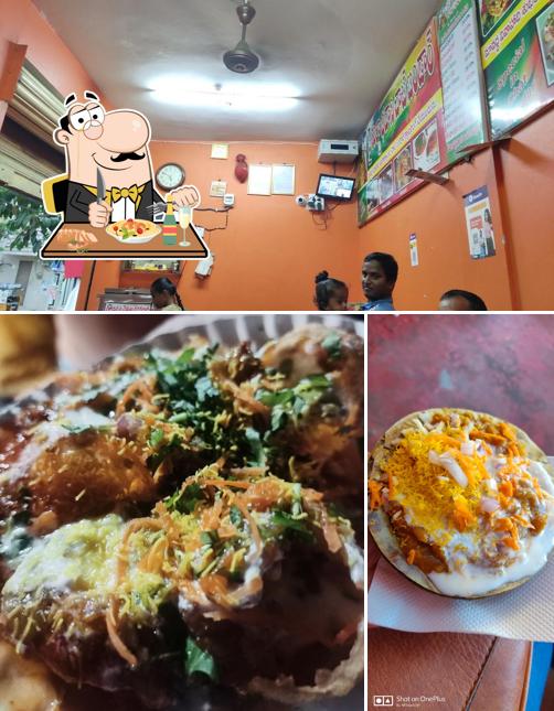 Among different things one can find food and interior at Sri Tulija Bhavani Chat Bhandar