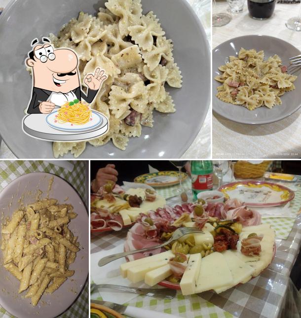 Spaghetti alla carbonara al il brillo parlante