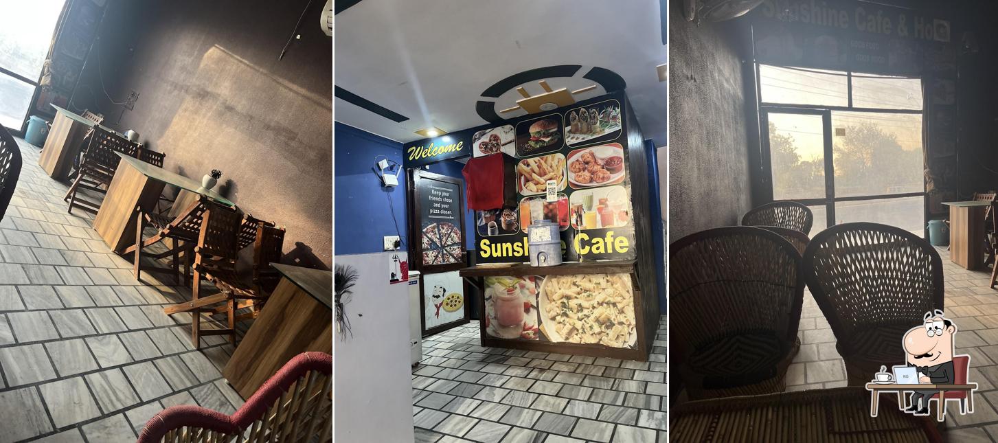 The interior of Sunshine cafe