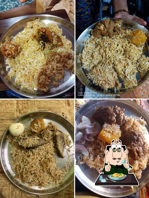 Food at Super Star Haji Biryani