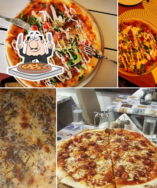 Scegli tra le molte varianti di pizza