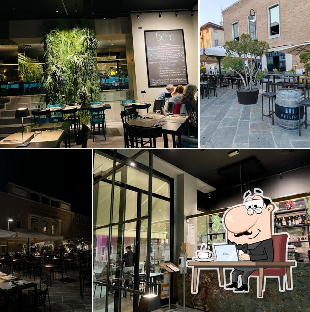 Dai un'occhiata agli interni di Bèrc Pizza Bar