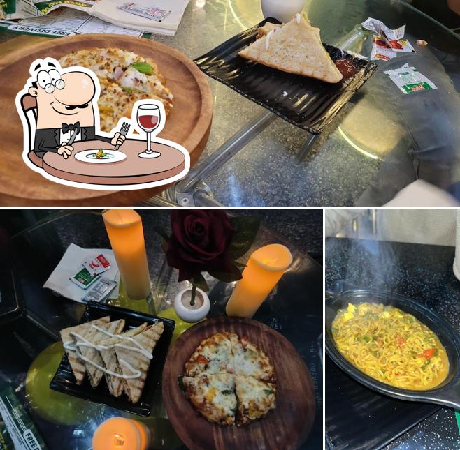 Food at Cheesy Crazy Cafe