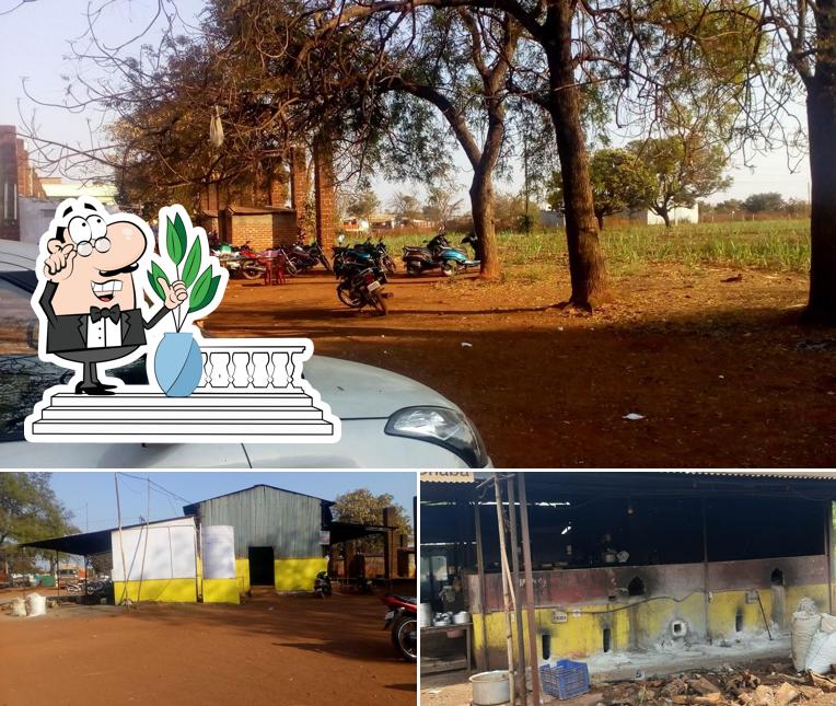Take a look at the outside part of Friends Dhaba