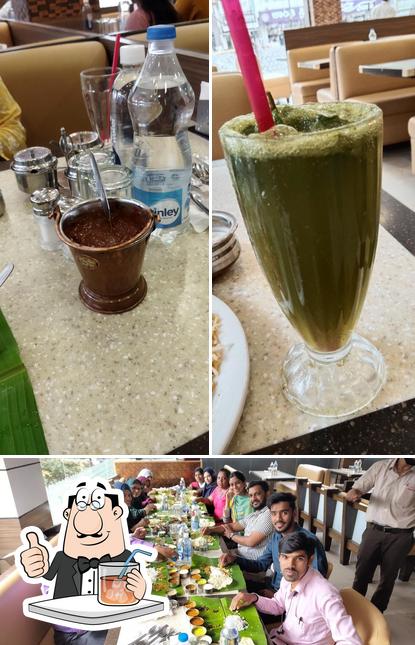 The image of Narmada Restaurant Kammanahalli’s drink and interior