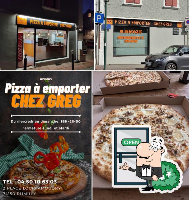 Pizza a emporter chez greg