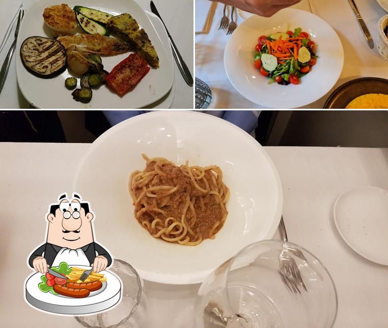 Cibo al Ristorante Valentino Vintage