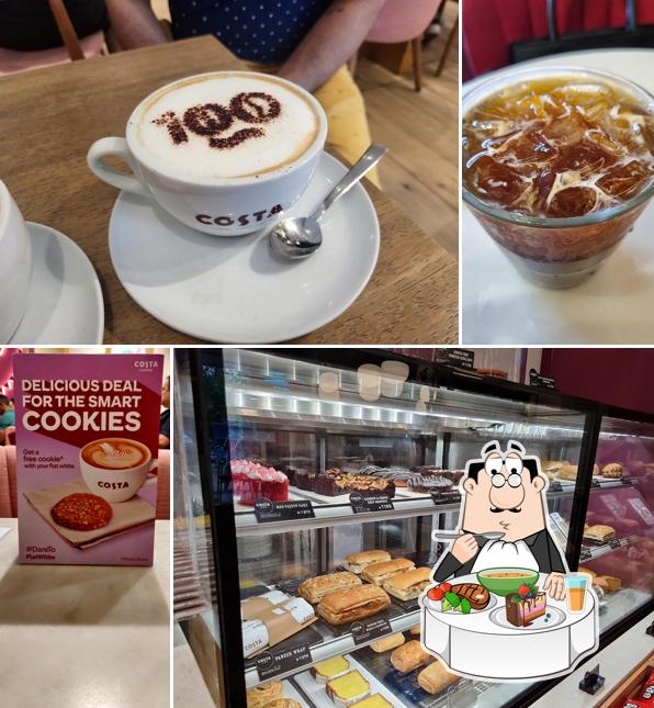Hot and sour soup at Costa Coffee Galleria