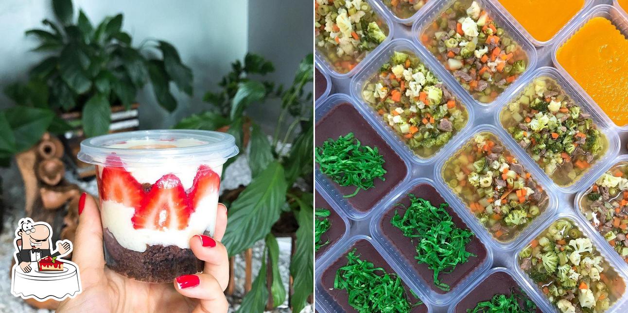 Eleva Comida Saudável oferece uma seleção de pratos doces
