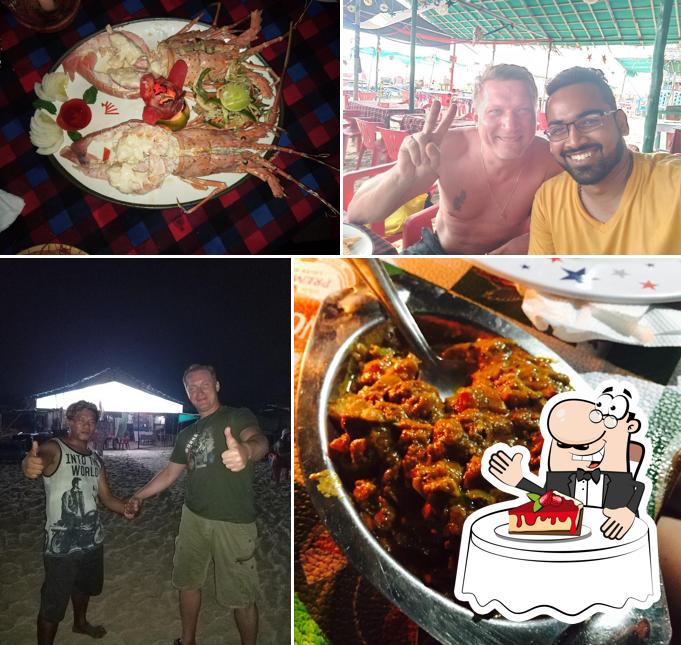 Joel's beach Shack serves a selection of desserts