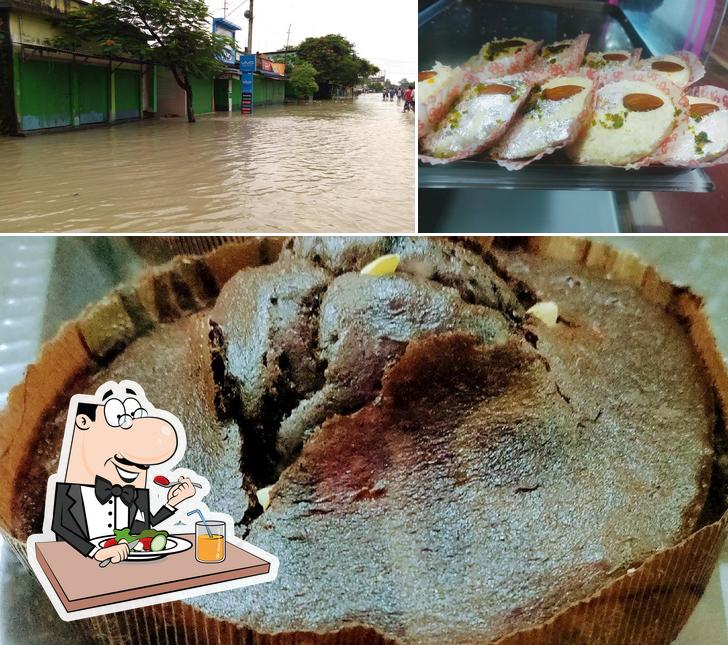 The image of New Roy Bakery’s food and exterior