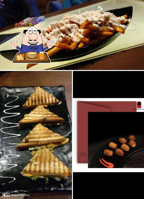 Food at RedDoor Cafe’s The Game Hub