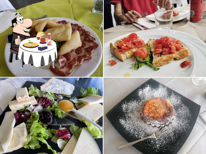 Piatto di formaggi al Ristorante Pizzeria Bar Co' del Ponte