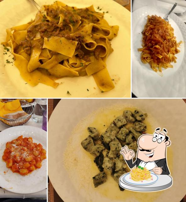 Spaghetti alla carbonara al Lo Scoglio