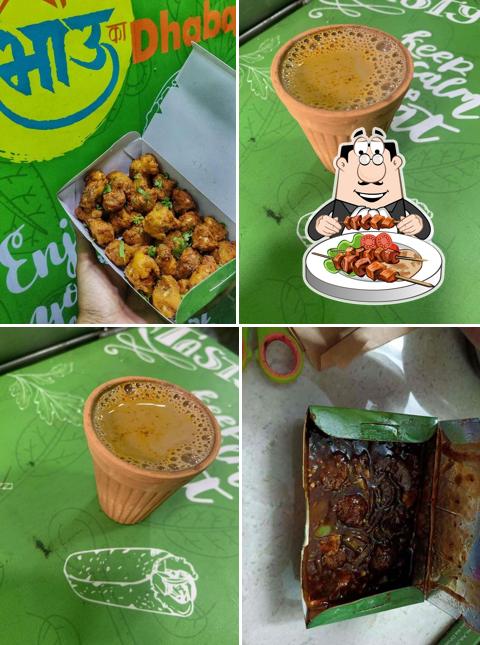 Food at Bhau Ka Dhaba