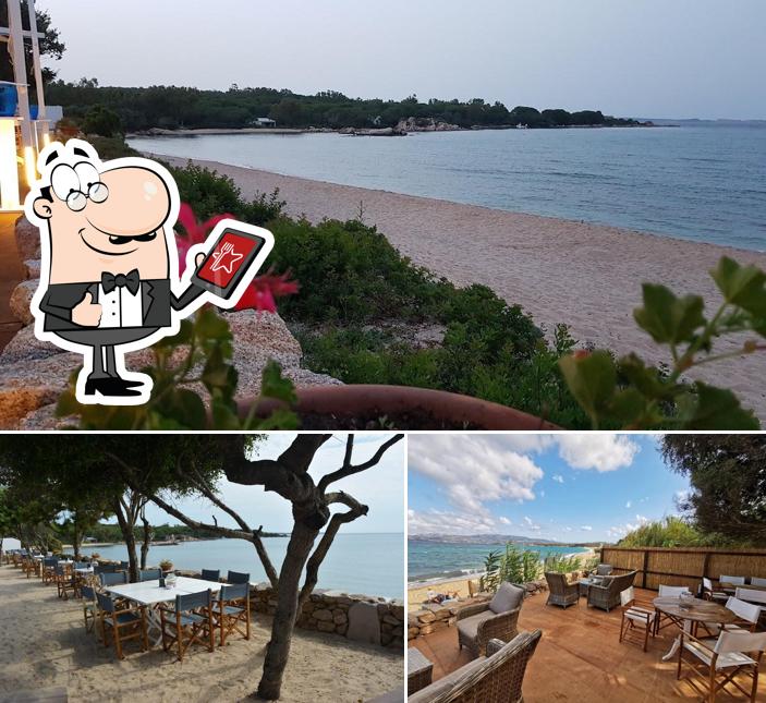 Puoi goderti l'aria fresca dal dehors di Boutique del Mar