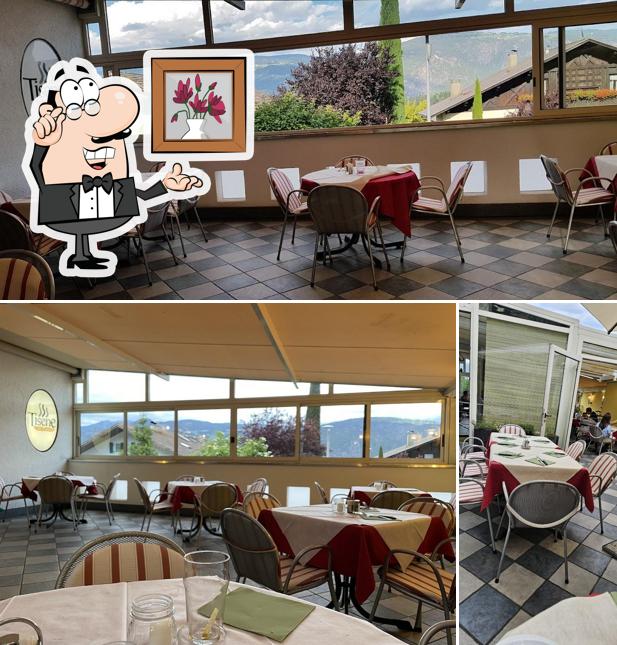 Gli interni di Cafè Pizzeria Tisene