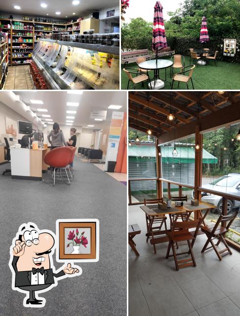 O interior do Padaria Espaço Gourmet