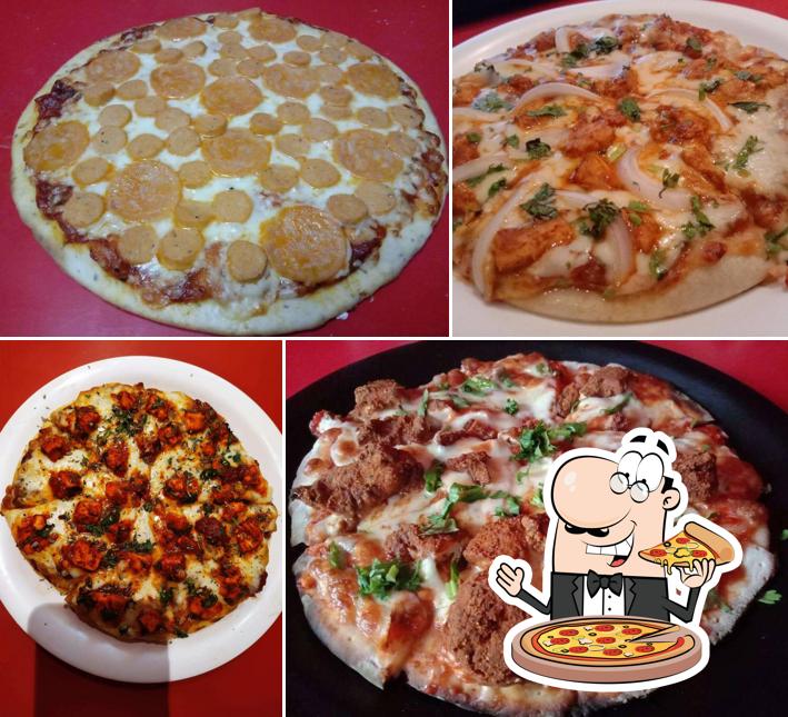 Pick pizza at Pizzeria 59