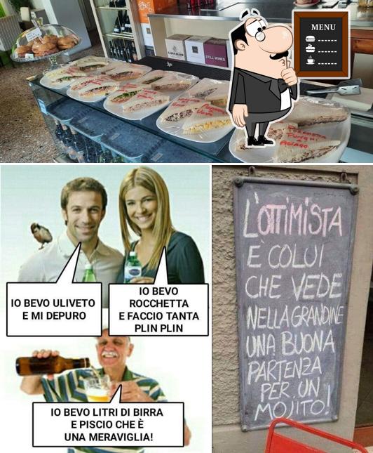 Leggi le specialità del giorno sulla lavagna