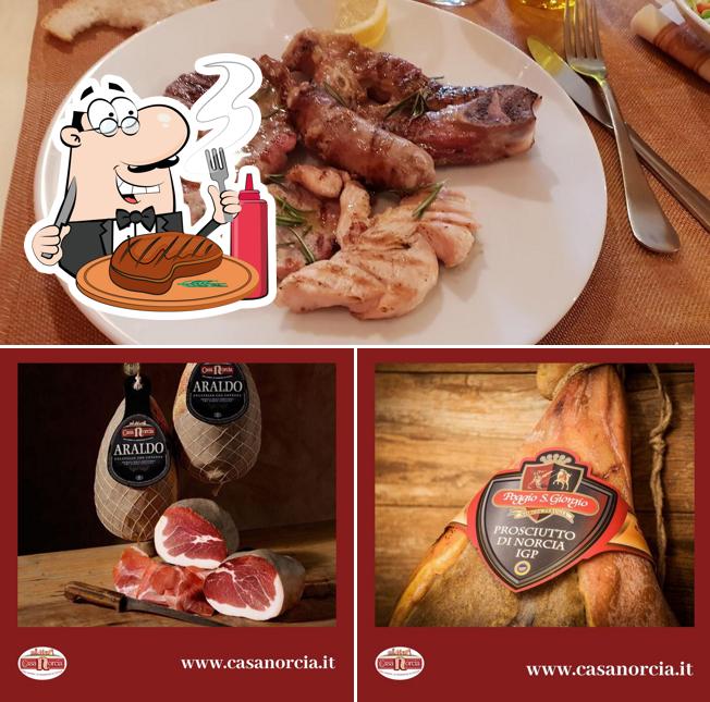 Ordina i piatti di carne a La Pregiutteria Casa Norcia