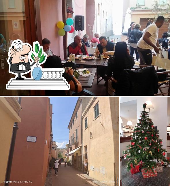 Puoi goderti l'aria fresca da seduto all'esterno di Lilo Bar Ristorante