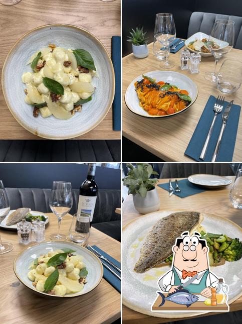 Salmone grigliato al MARE restaurant