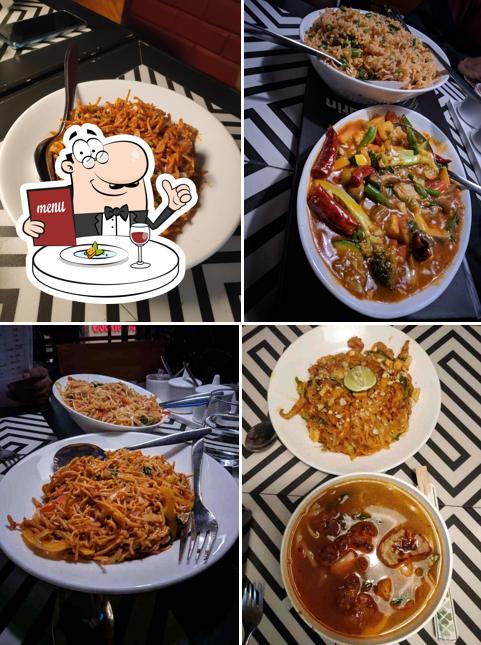 Food at The Mandarin cafe