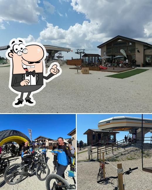 Gli esterni di Saliere Sibillini Mountain Lounge