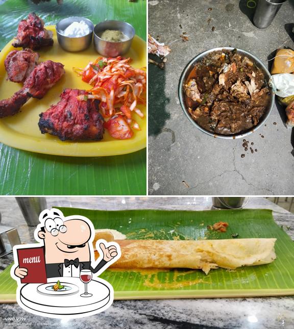 Food at THIRUMURUGAN HOTEL