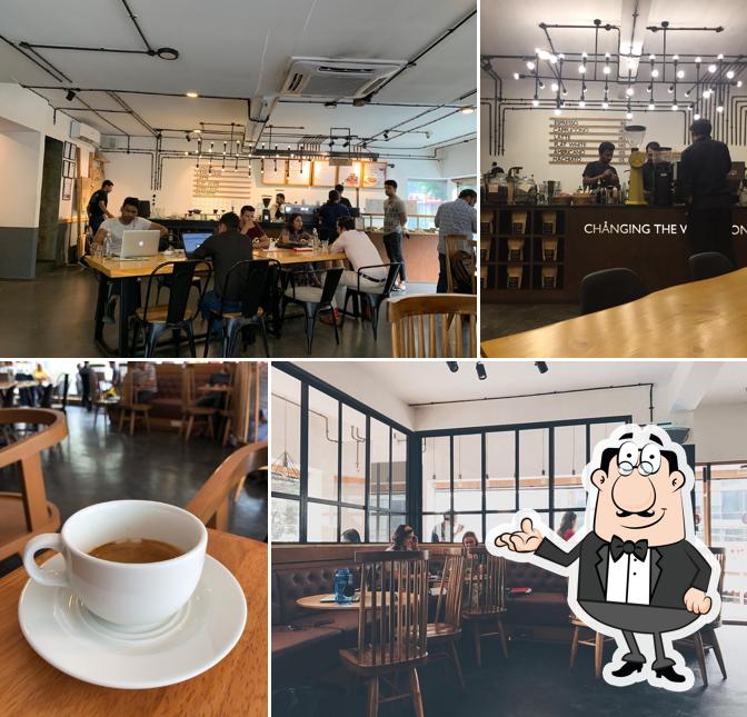 The interior of Third Wave Coffee Roasters