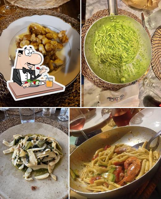 Cibo al Ristorante Tipico