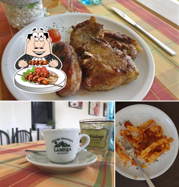 Cibo al Ristorante " La Meta"